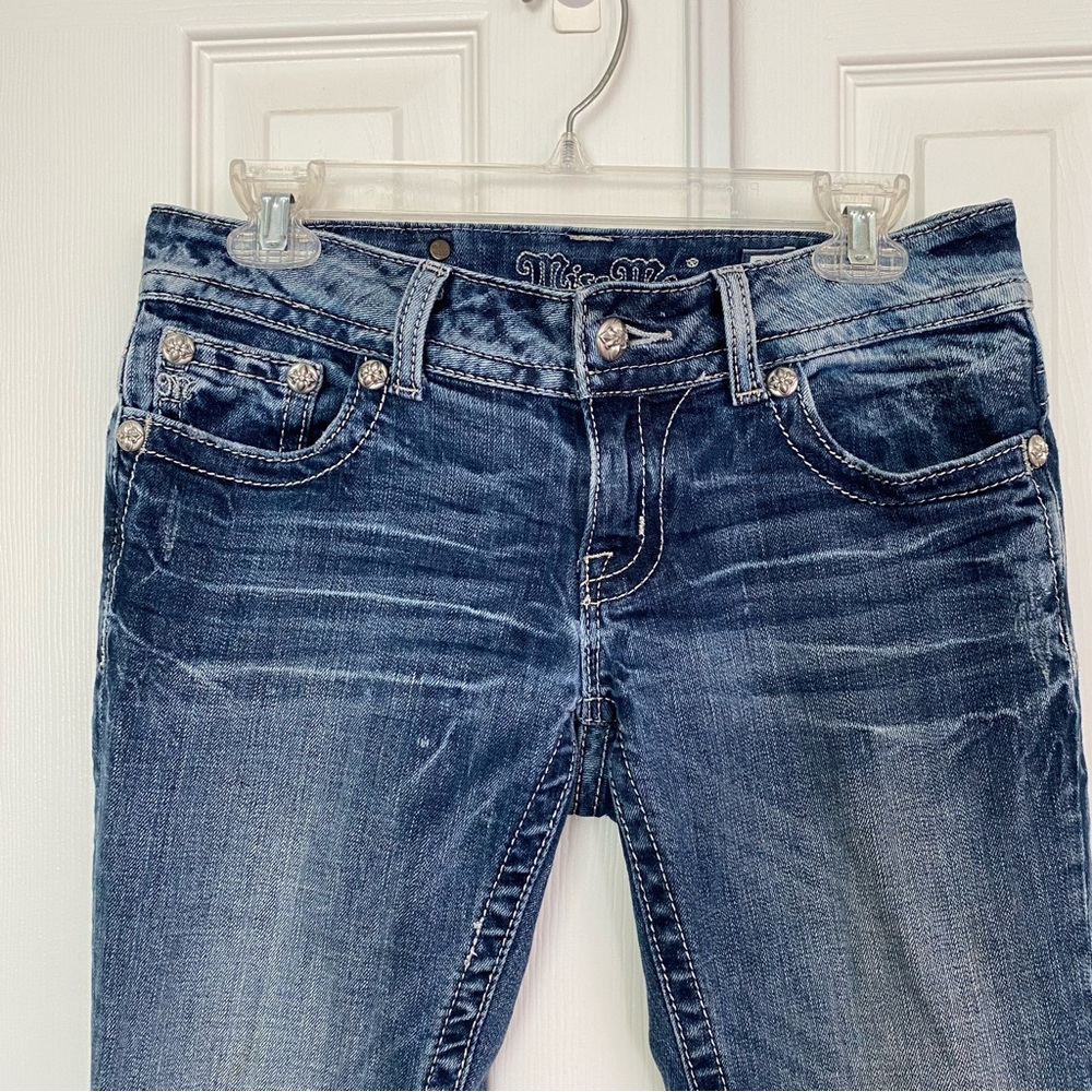 Miss Me Mid-Rise Boot Stretch Jean Size 28 - Picture 3 of 14